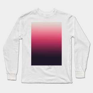 Raspberry Ombre Long Sleeve T-Shirt